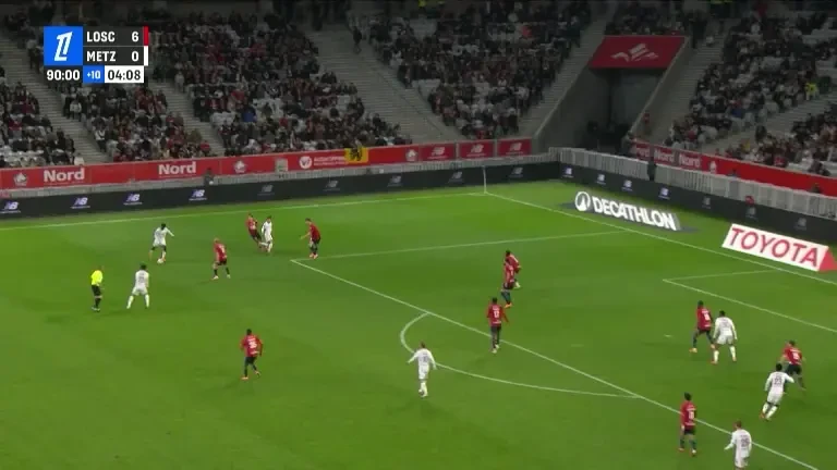 Lille - Metz 6-1 (gol Sane 90+5)